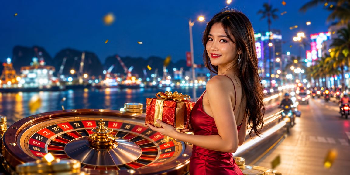 Không khí sòng bài casino nhộn nhịp tại Việt Nam về đêm